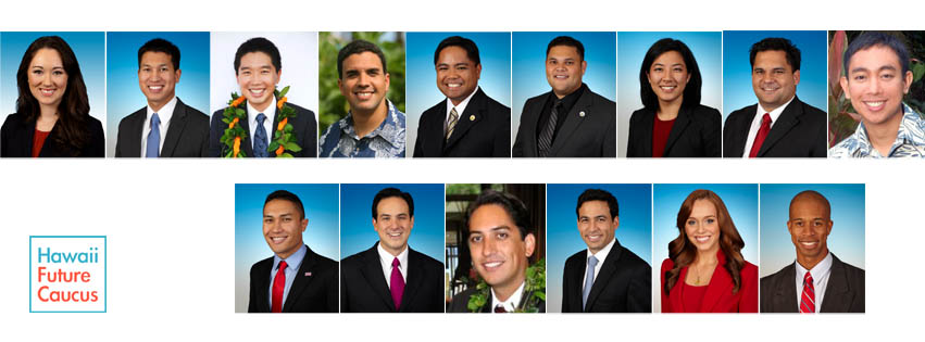 Members of the Hawaii Future Caucus