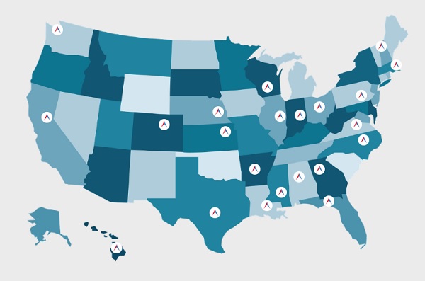 The states with symbols indicate the existence of a millennial caucus. (Source: Millennial Action Project)